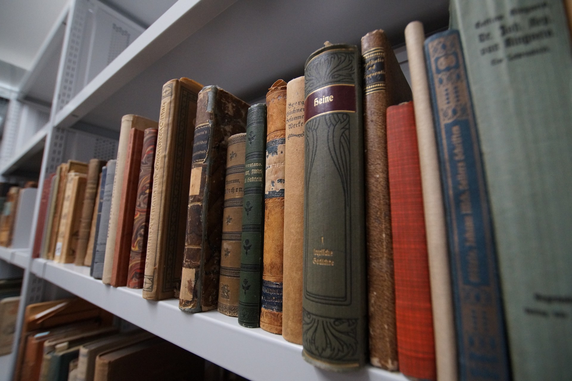 Nutzung von Buchbeständen mit Erscheinungsjahr vor 1900