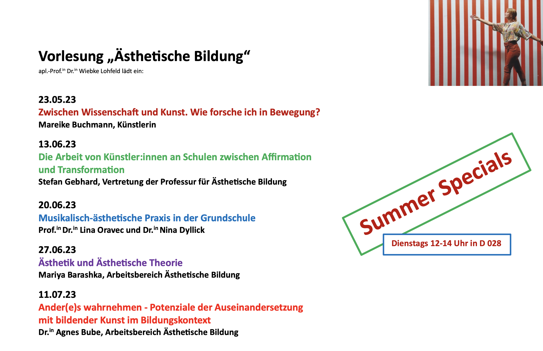 Ästhetische Bildung Universität Koblenz