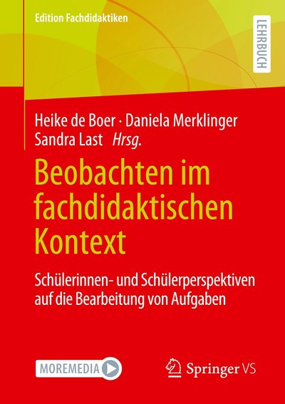 Cover Beobachten im fachdidaktischen Kontext