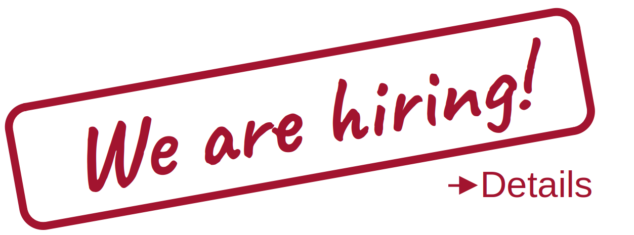 We are hiring!