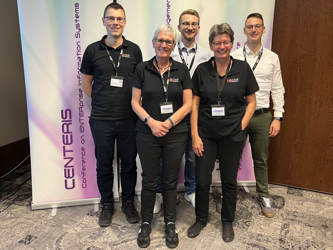 Jens Alberts, Susan P. Williams, Simon Meier, Petra Schubert and Martin Just at the CENTERIS - International Conference on Enterprise Information Systems