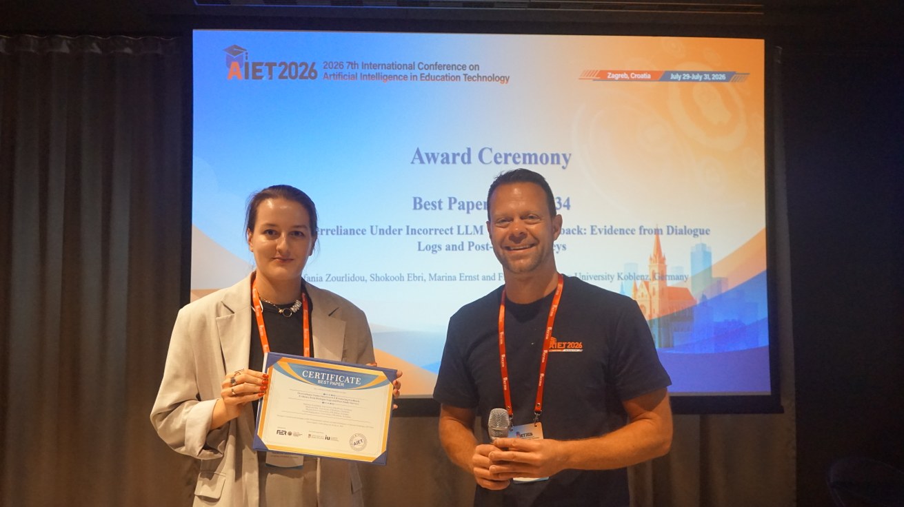Best paper award