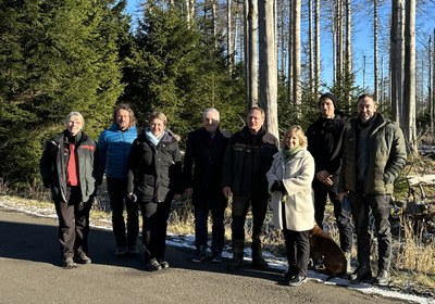 Treffen mit Ministerin Katrin Eder im Nationalpark