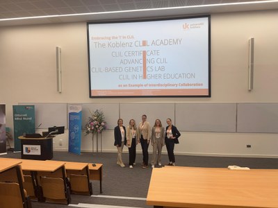 Erfolgreiche Beiträge der Universität Koblenz bei der World CLIL Conference in Irland