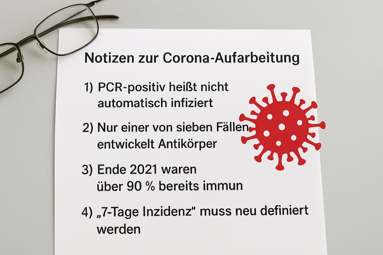 Bildunterschrift: Eine aktuelle wissenschaftliche Analyse von wirft ein neues Licht auf die während der Pandemie verwendeten Kennzahlen. Das Bild ist mit KI (ChatGPT) generiert