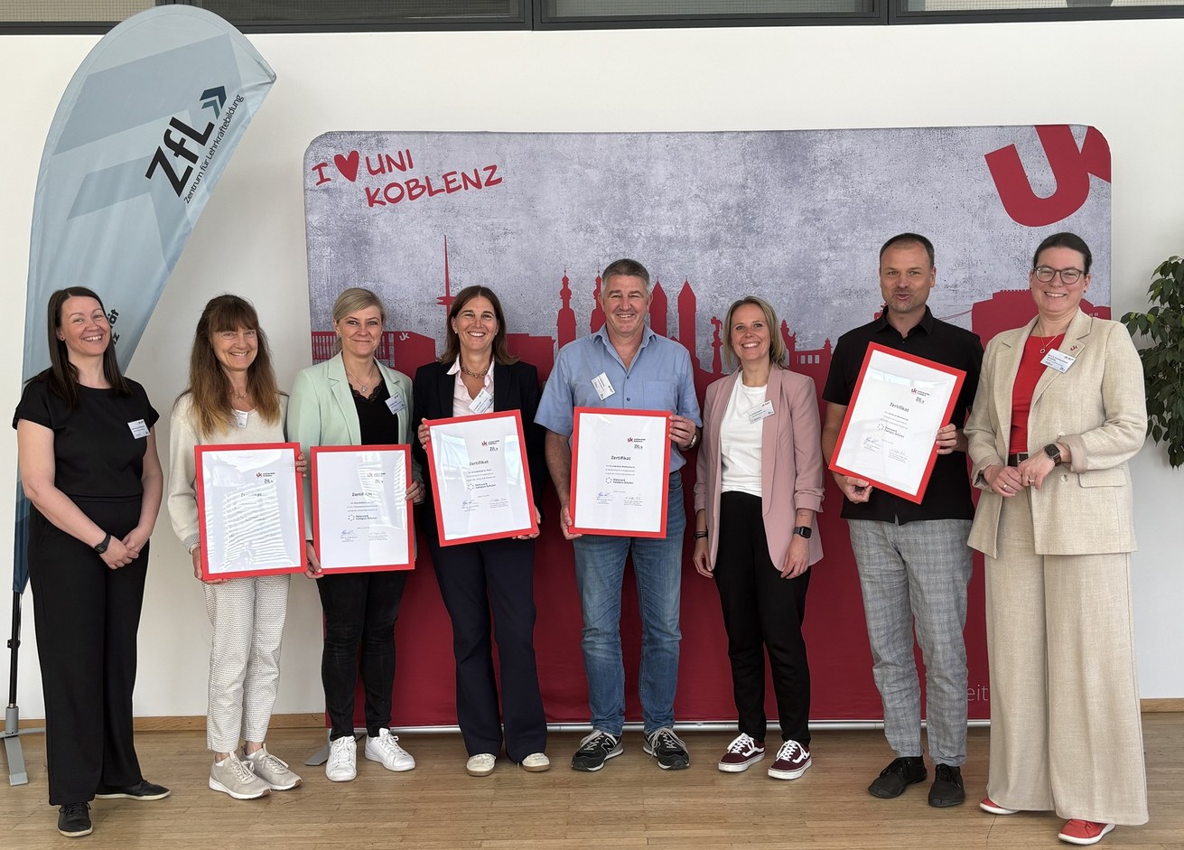 Das Netzwerk Campus-Schulen der Universität Koblenz wurde um fünf weitere Schulen aus Koblenz und der Region erweitert. Bild: Zentrum für Lehrkräftebildung