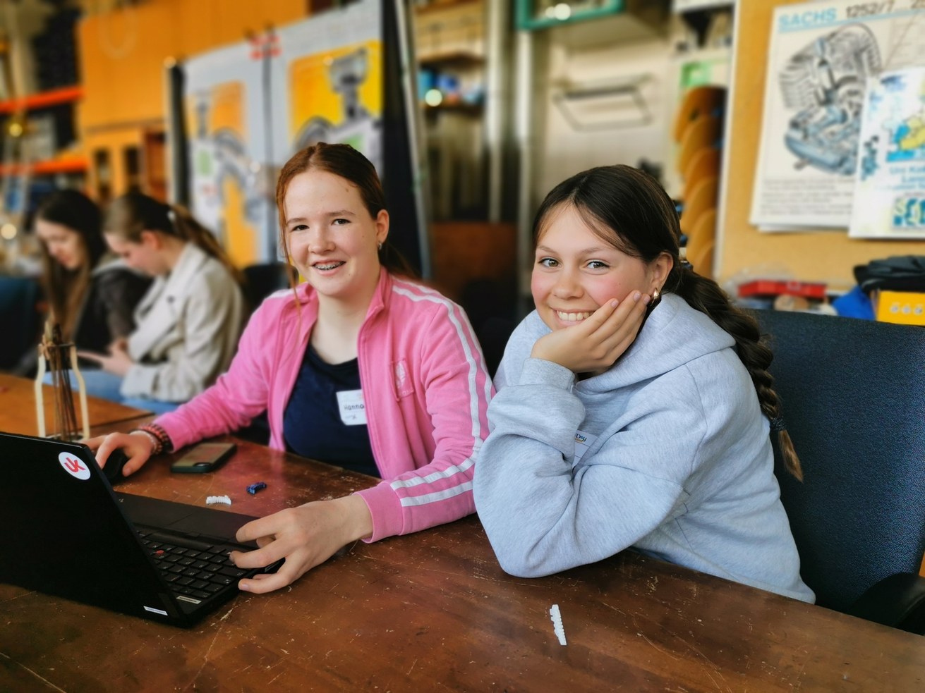 Der Girls' und Boys' Day an der Universität Koblenz bietet Jungen und Mädchen einen kreativen Raum des Sich-Ausprobierens. Bild: Ada-Lovelace-Projekt