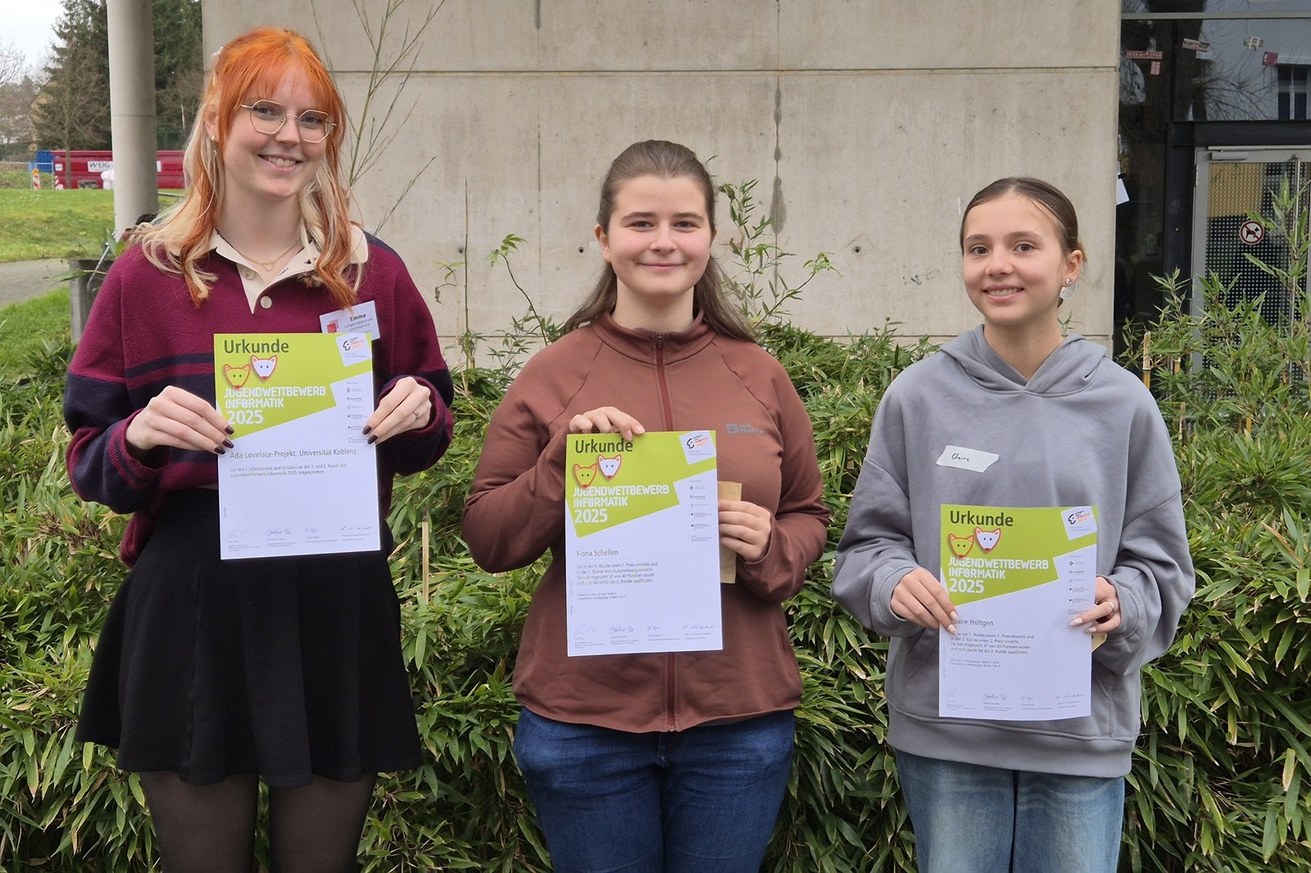 Preisverleihung des letzten Durchlaufs von „Girls Code It!“. Bild: Katharina Schuster