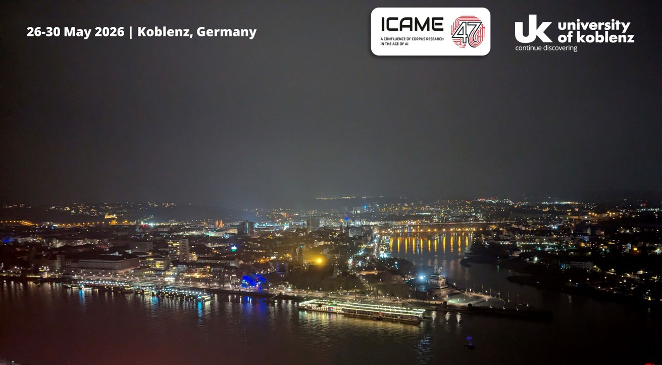 Die Universität Koblenz wird fünf Tage lang Ort der ICAME47 sein. Bild: Universität Koblenz / JProf. Dr. Andreas Weilinghoff
