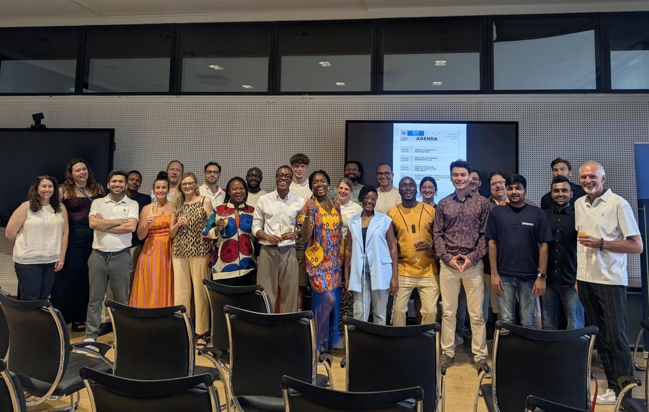 Starke Innovationsbrücke zwischen Deutschland und Afrika: Launch-Event des ghanaischen Start-ups AlleinaAI an der Universität Koblenz. Bild: StARFRICA