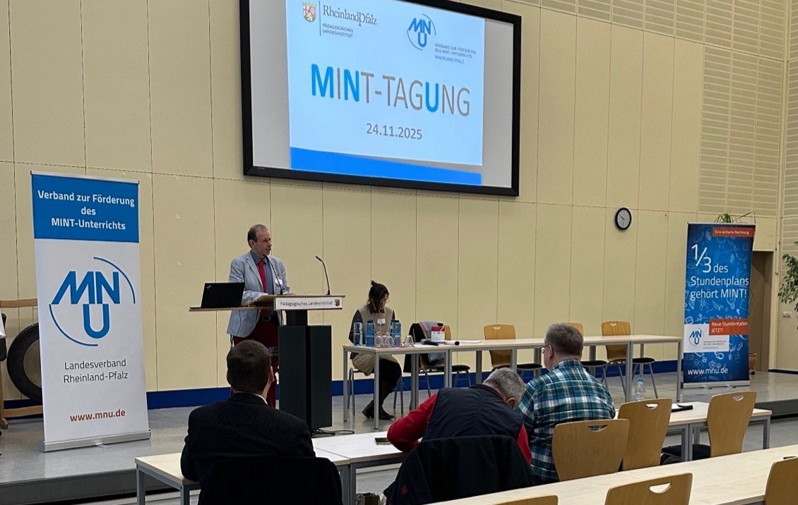 Im vergangenen Jahr fand die MINT-Tagung des MNU Rheinland-Pfalz im Pädagogischen Landesinstitut in Speyer statt. Bild: MNU Rheinland-Pfalz