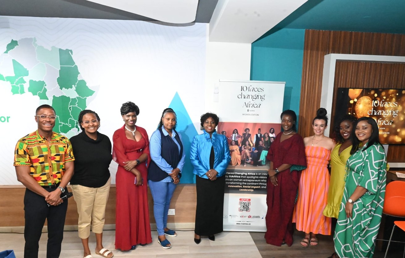 Launch der Kampagne „10 Faces Changing Africa“. Bild: StArfrica