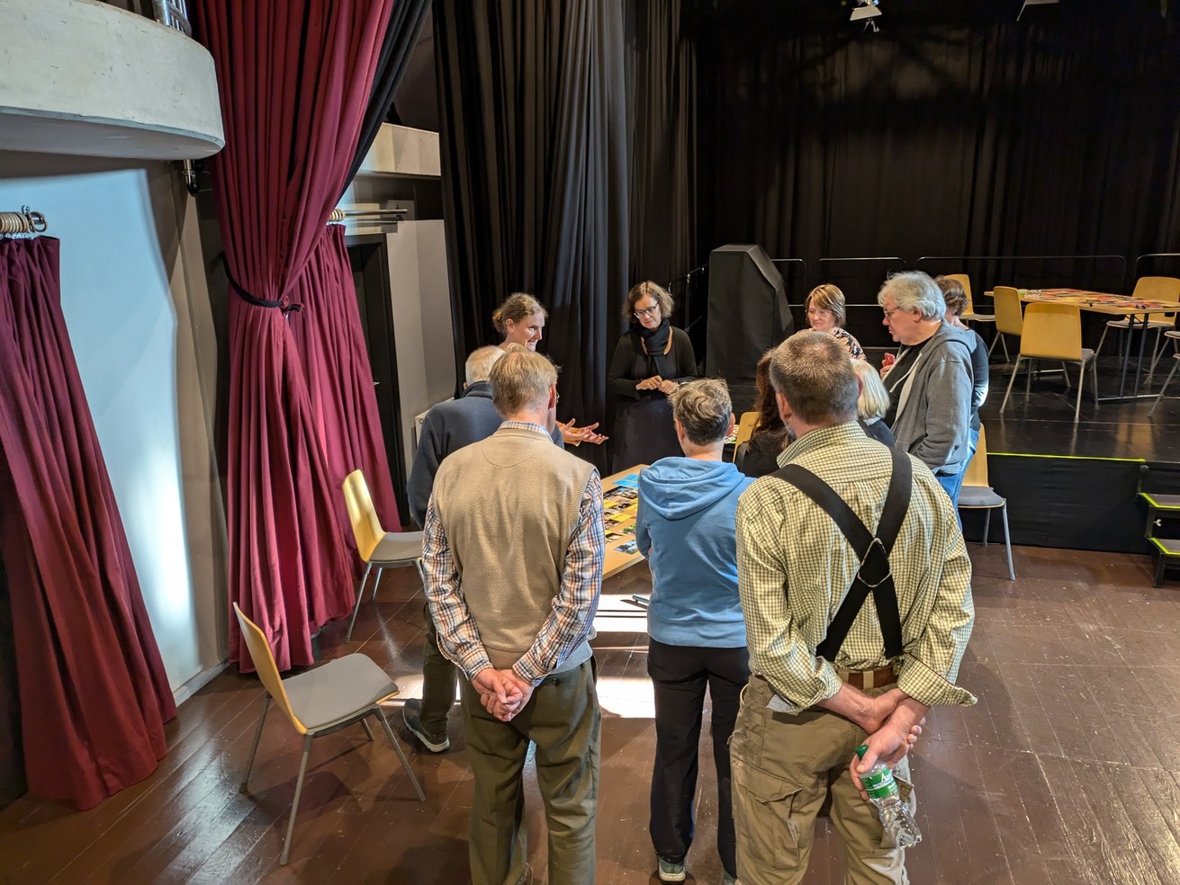 Wie ermöglicht man mehr kulturelle Teilhabe für mehr Menschen? Forschungswerkstatt des Kurses „Vielfalt. Kultur. Land.“. Foto: Micha Kranixfeld