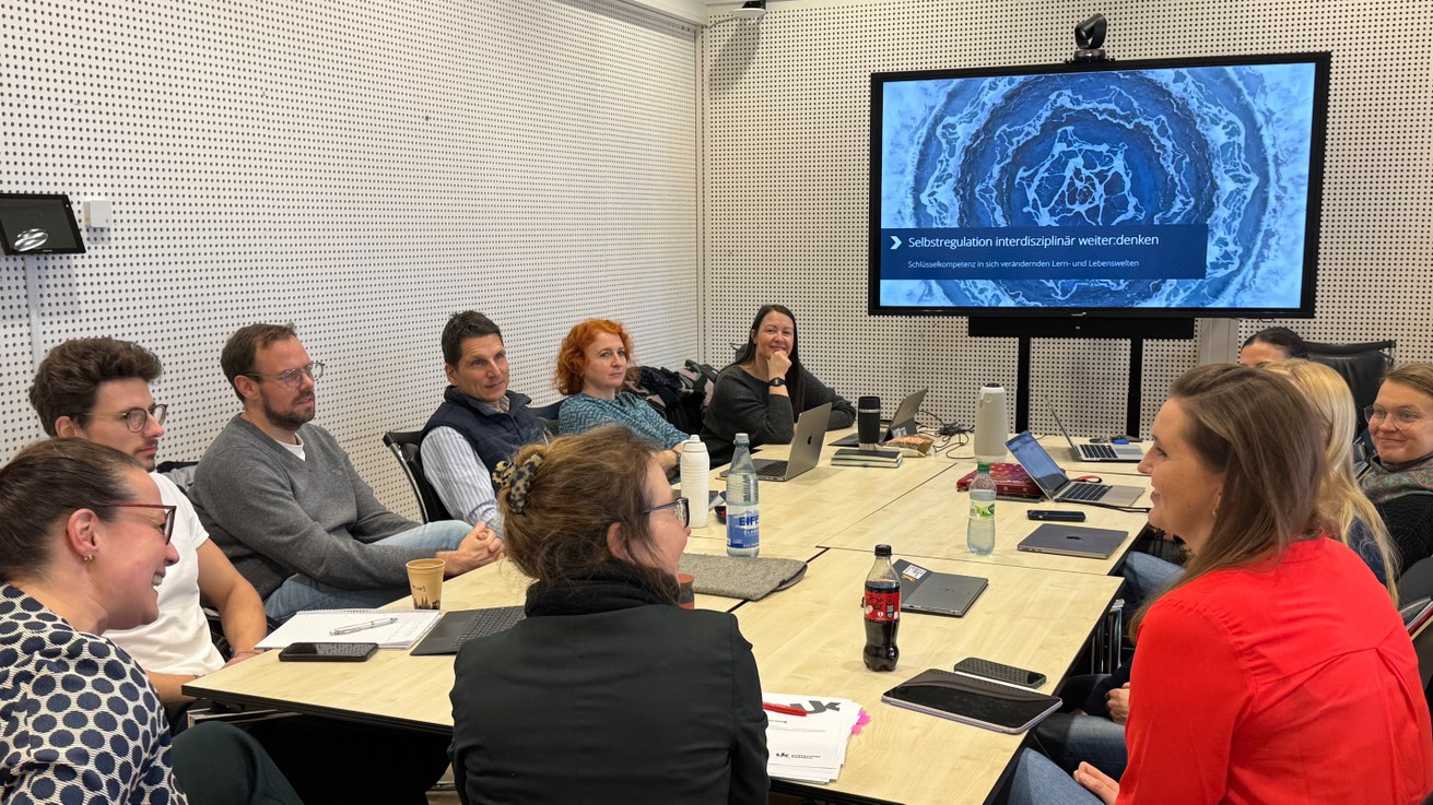 Interner Auftakt des Potentialbereichs Selbstregulation weiter:denken. Bildnachweis: Zentrum für Lehrkräftebildung/ Yvonne Werle